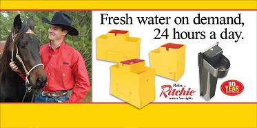 Clinton could use ANY horse waterer - he chooses Ritchie!